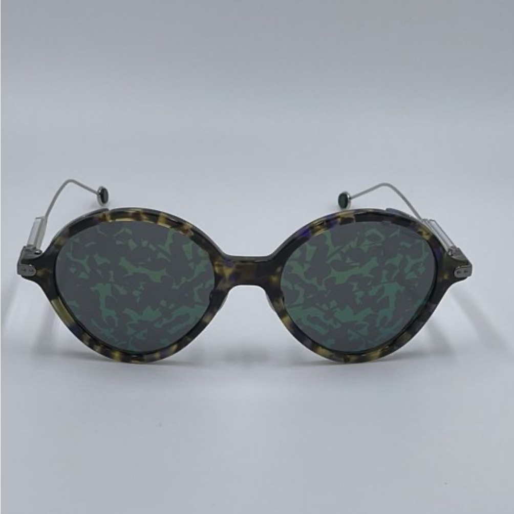 Dior Round Tortoiseshell Sunglasses